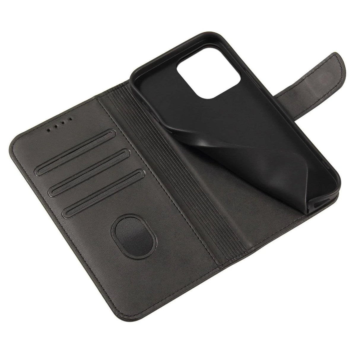 Capa Magnética em Livro para Samsung Galaxy S25 Preta