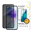 Vidro Temperado WOZINSKY / Preto / Anti Spy para Samsung Galaxy A56 / A36