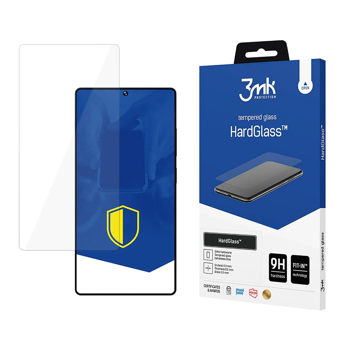 Smartphone Samsung Galaxy S25 Ultra / Preto / 3mk HardGlass