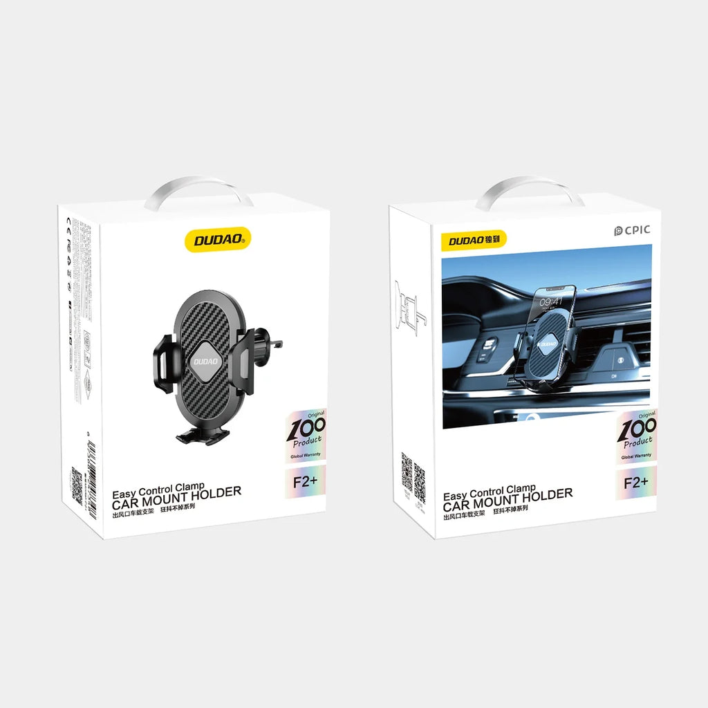 Suporte Smartphone Dudao F2+ Grelha Ventilação Preto