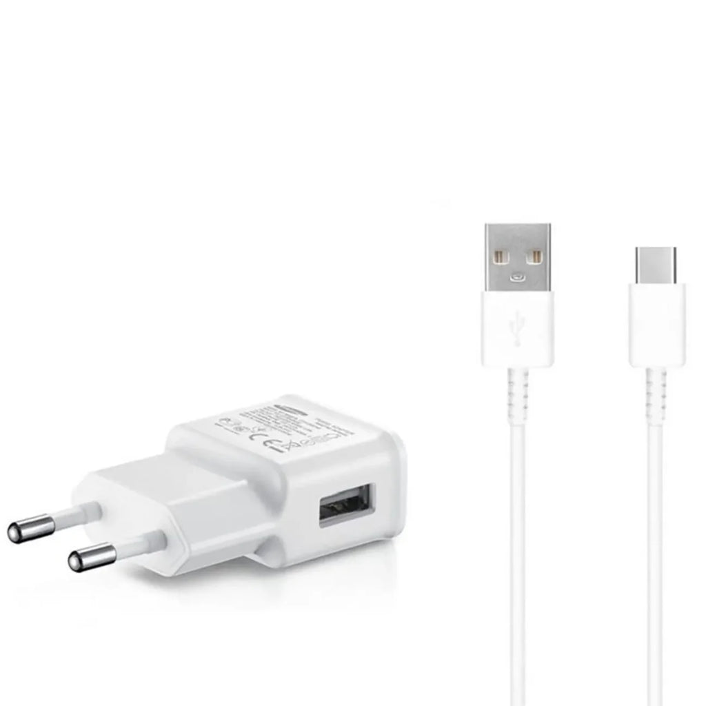 Carregador USB-A Oficial Samsung Inclui cabo USB-A para USB-C 15W EP-DR140AWE
