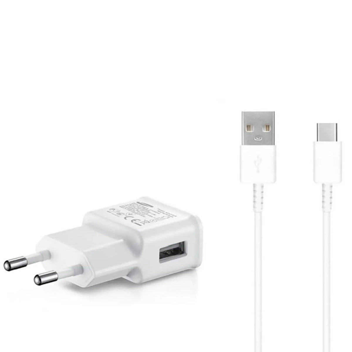 Carregador USB-A Oficial Samsung Inclui cabo USB-A para USB-C 15W EP-DR140AWE