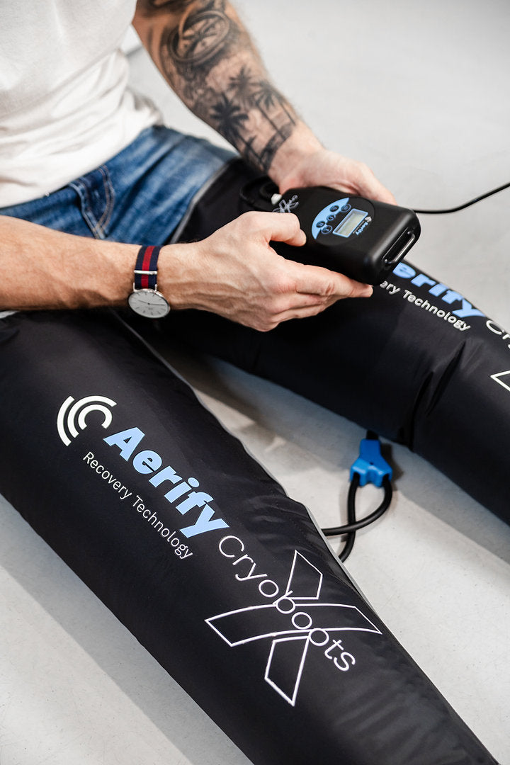 Aerify Cryoboots X – Sistema de Frio e Compressão