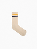Meias Desportivas Vintage The Captain Socks – Cru, Amarelo e Azul
