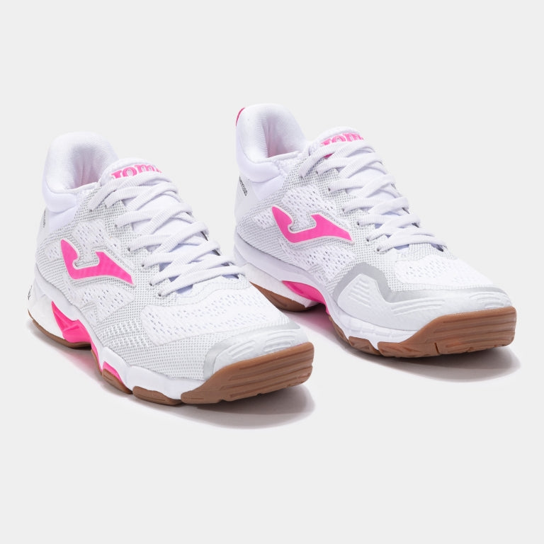 Sapatilhas de Andebol Joma B.Breston – Branco e Rosa