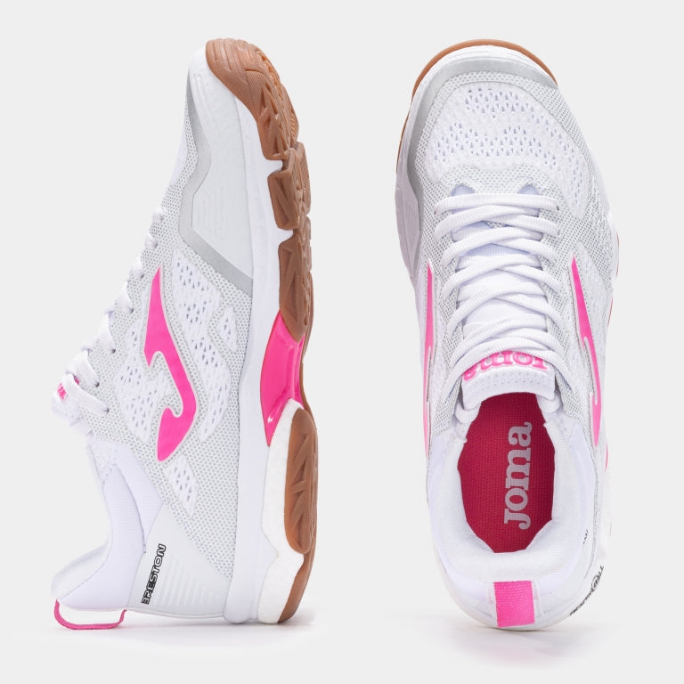 Sapatilhas de Andebol Joma B.Breston – Branco e Rosa