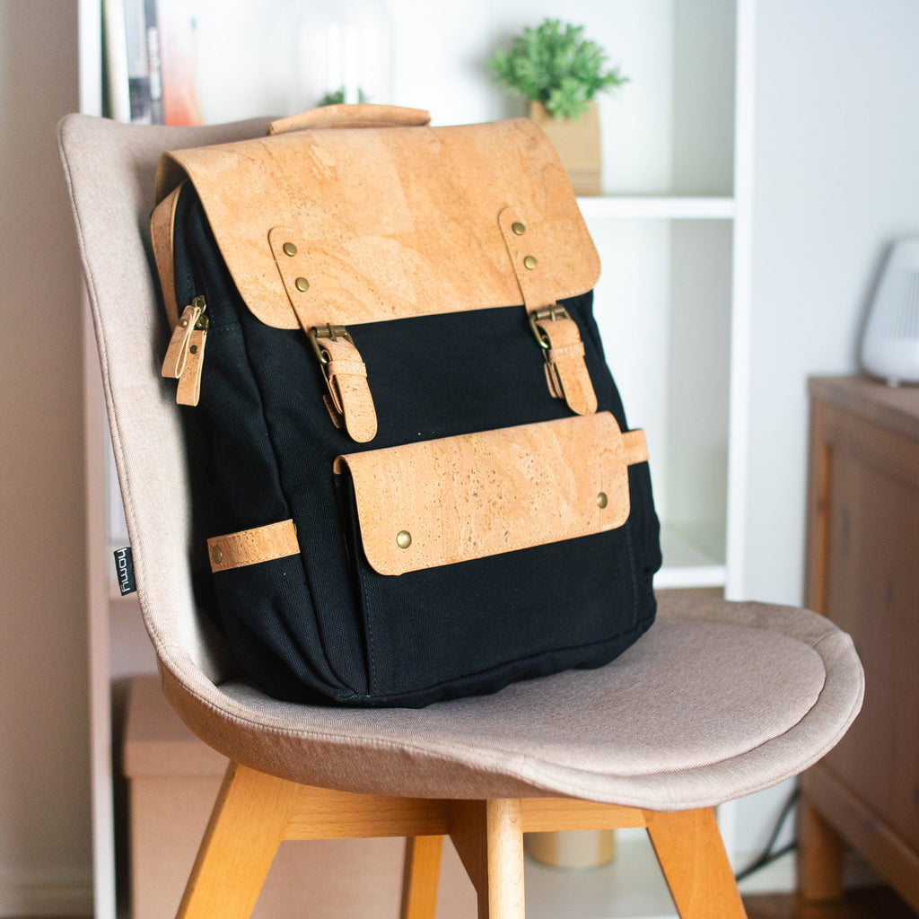 Mochila para Portátil de Cortiça e Lona MB Cork BAG-2283 para Homem