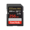 Cartão de Memória SDXC SanDisk Extreme PRO 256GB (200MB/s) UHS-I, U3, V30