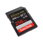 Cartão de Memória SDXC SanDisk Extreme PRO 256GB (200MB/s) UHS-I, U3, V30