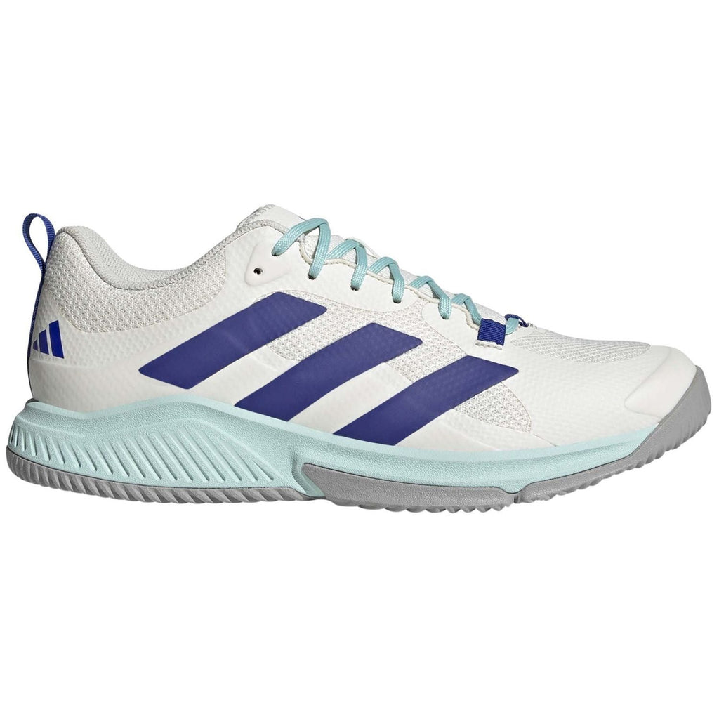 Adidas Court Team Bounce 2.0 M – Branco, Azul e Verde-água