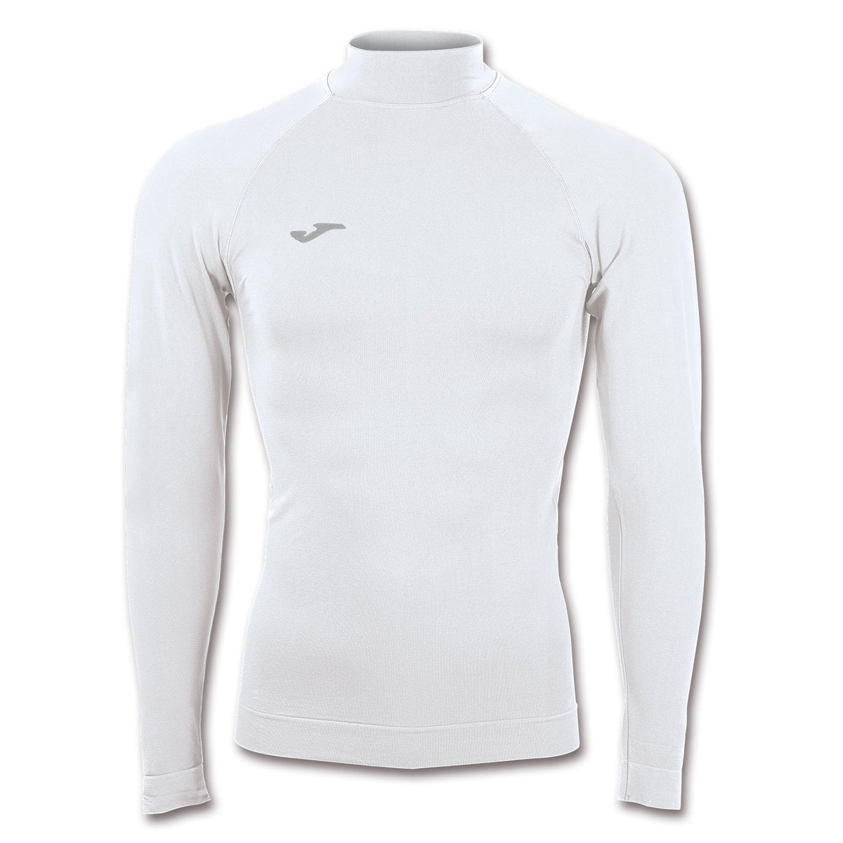 Camisola Térmica Joma Brama Classic com Gola Alta – Branco