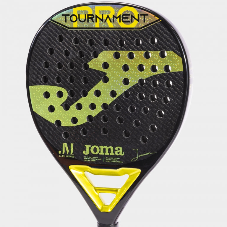 Raquete de Padel Joma Juani Mieres – Preto e Verde-lima