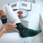 Meias Café The Captain Socks