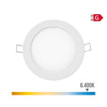 Mini Downlight LED 6W 320 Lúmens Redondo Ø11,7cm 6.400K Moldura Branca