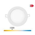 Mini Downlight LED EDM Branco 6W 4000K Ø11,7cm 31602