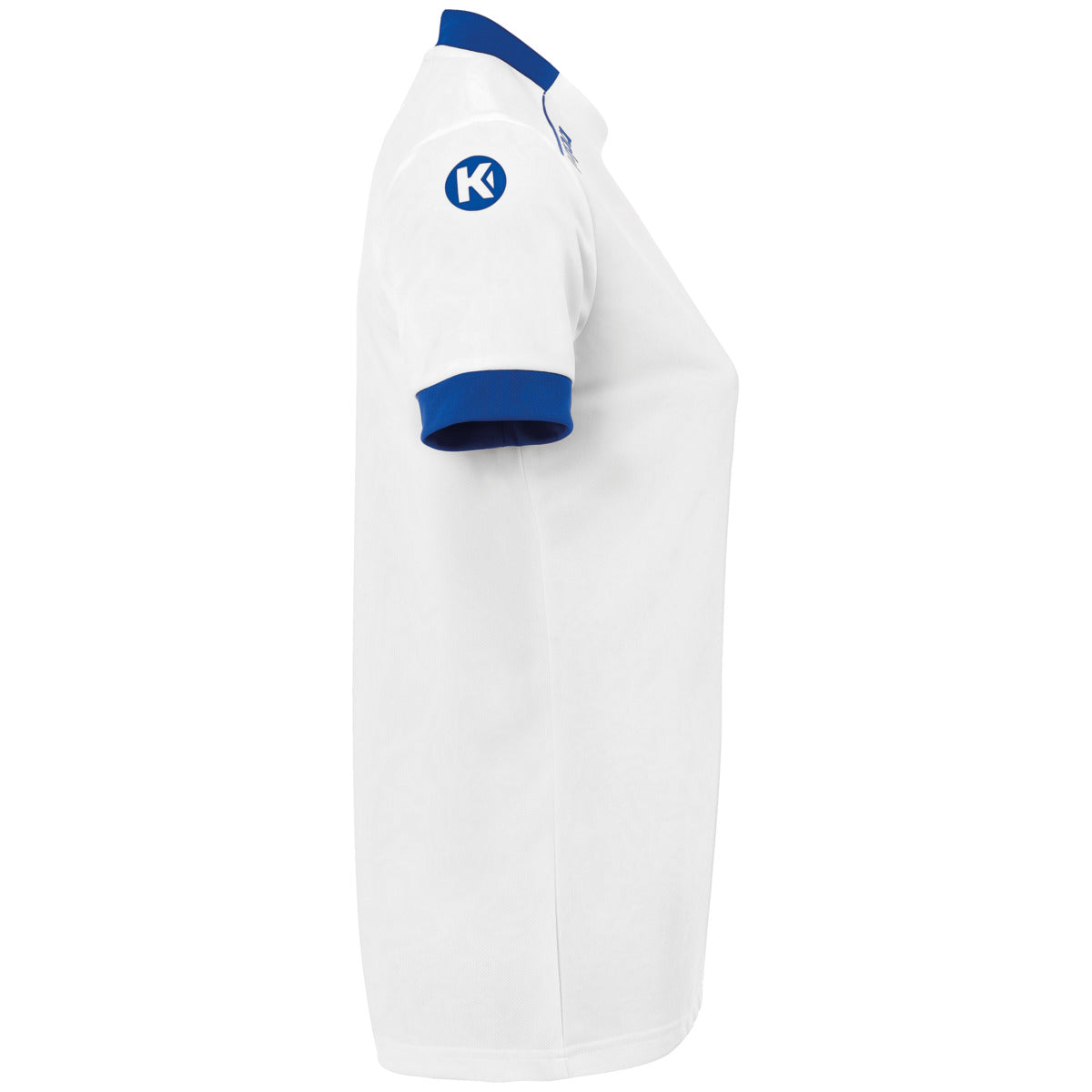 T-shirt Kempa Player para Mulher – Branco e Azul