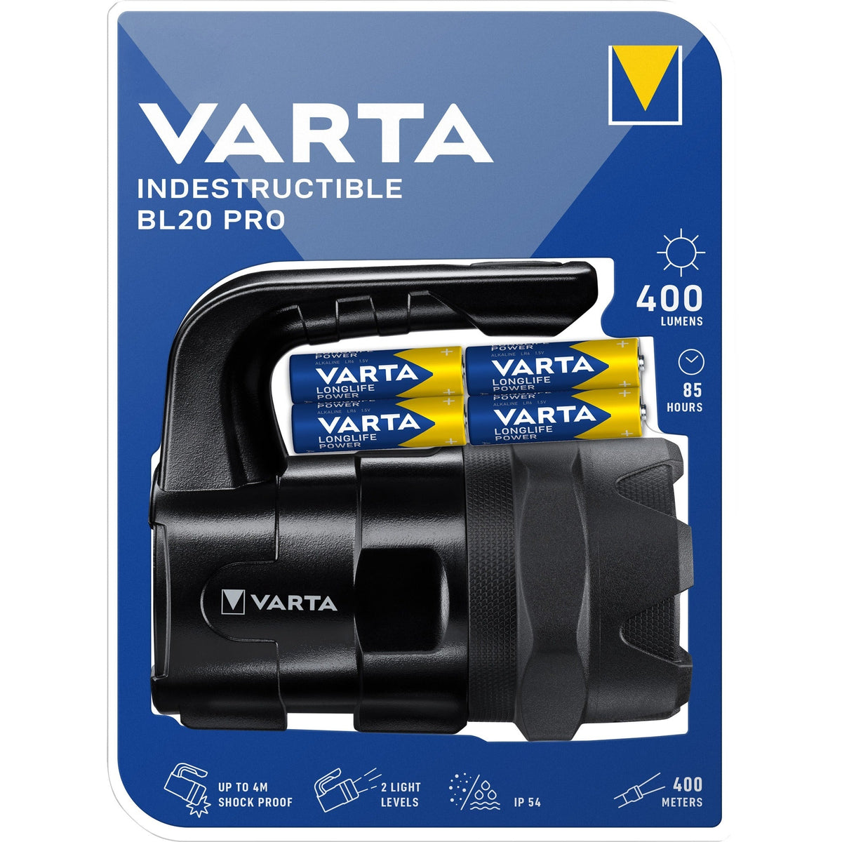 Lanterna de Mão Varta Indestructible BL20 Pro 6W