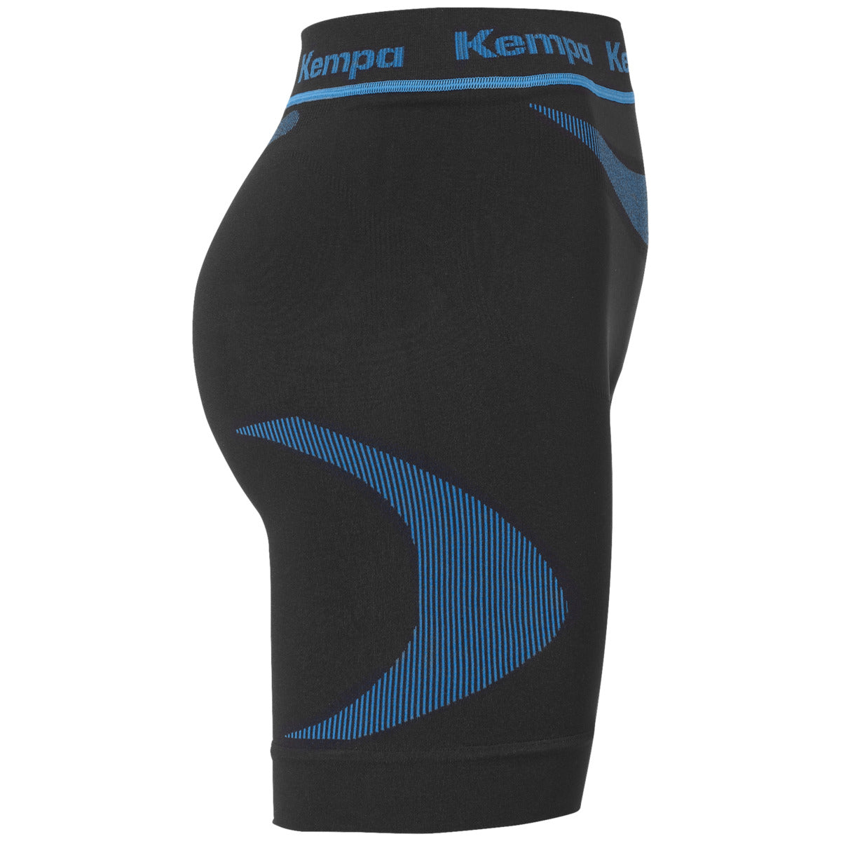 Calções Térmicos Kempa Attitude Pro para Mulher – Preto e Azul