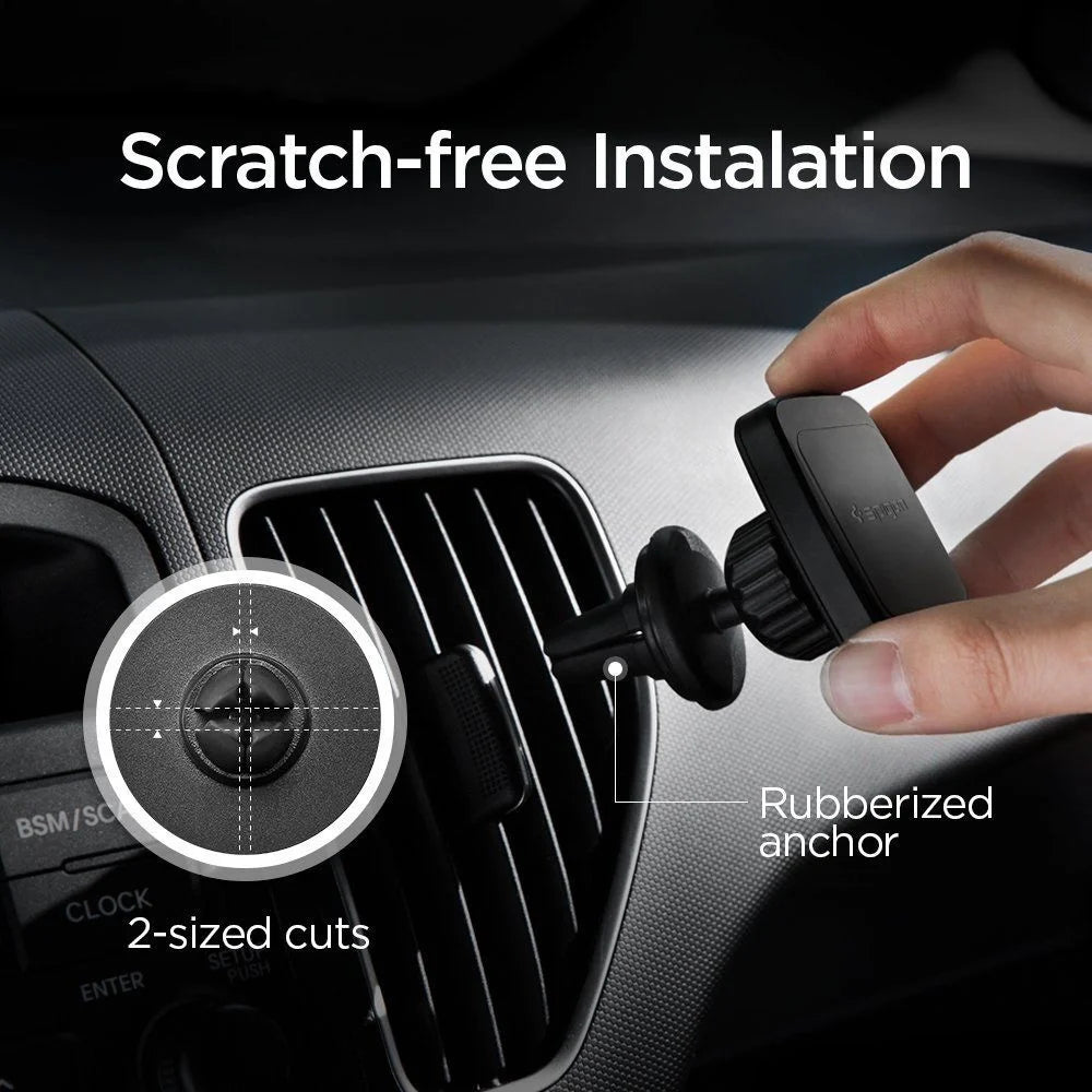 Suporte Telemóvel para Carro Spigen H12 para Ventilação de Carro Magnético / Preto