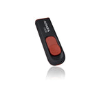 Pen Drive ADATA AC008 64GB USB 2.0 Preto/Vermelho