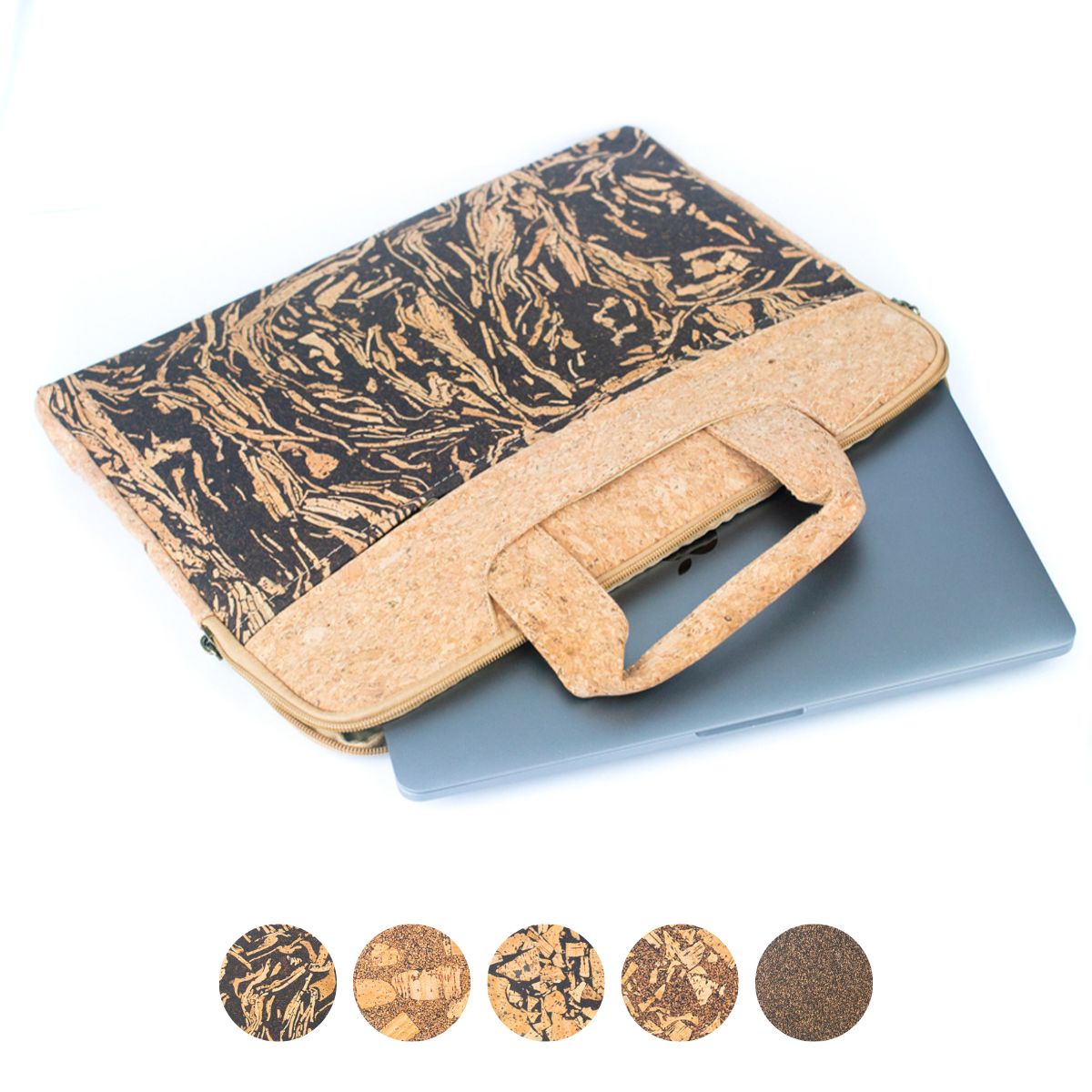 Pasta para Portátil de Cortiça e Café MB Cork BAG-2288