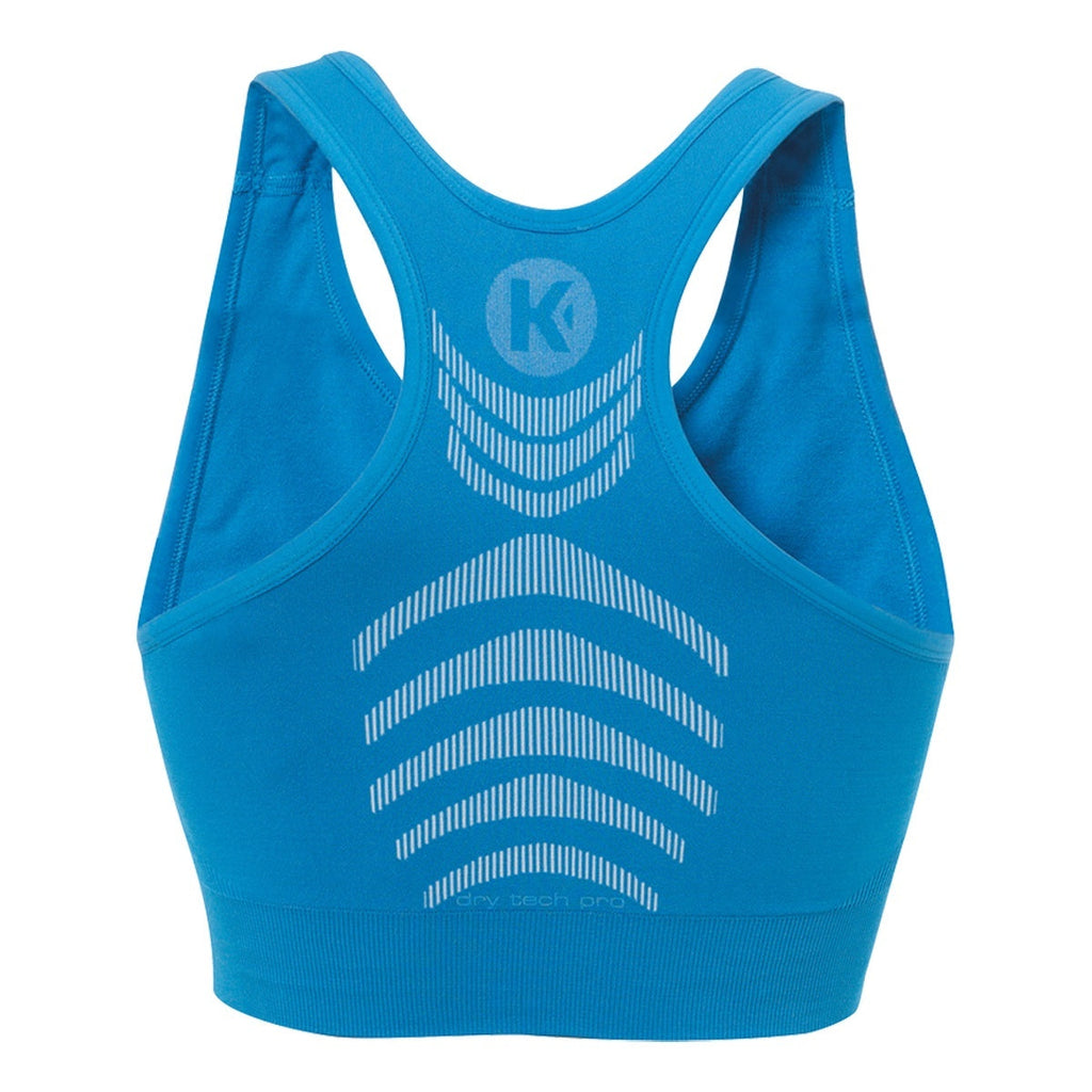 Top Desportivo Kempa Attitude Pro para Mulher – Azul-celeste