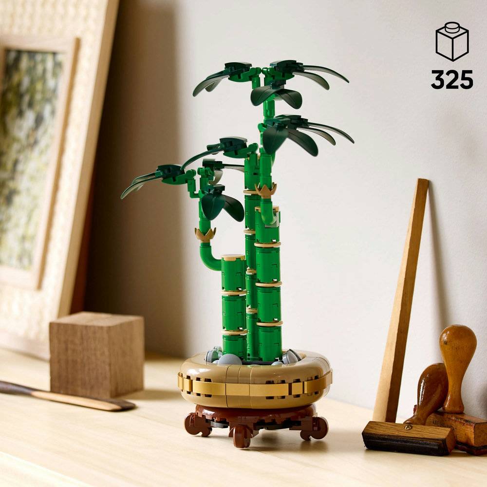 LEGO Botanical: Bambu da Sorte | Idades 18+ | 325 Peças | Item 10344