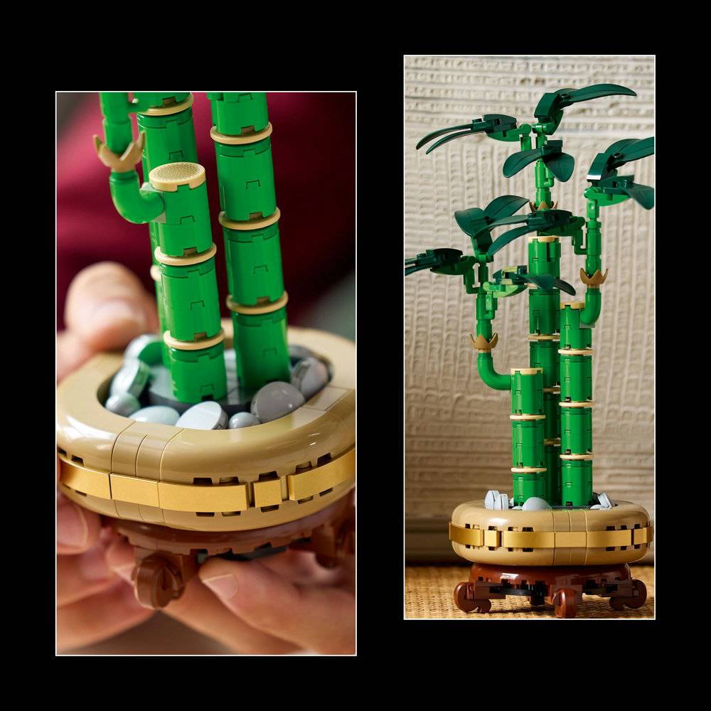 LEGO Botanical: Bambu da Sorte | Idades 18+ | 325 Peças | Item 10344