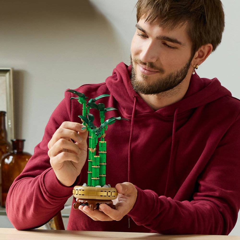 LEGO Botanical: Bambu da Sorte | Idades 18+ | 325 Peças | Item 10344