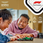 LEGO Speed Champions: Carro de Corrida Aston Martin Aramco F1® AMR24 | Idades 10+ | 269 Peças | Item 77245