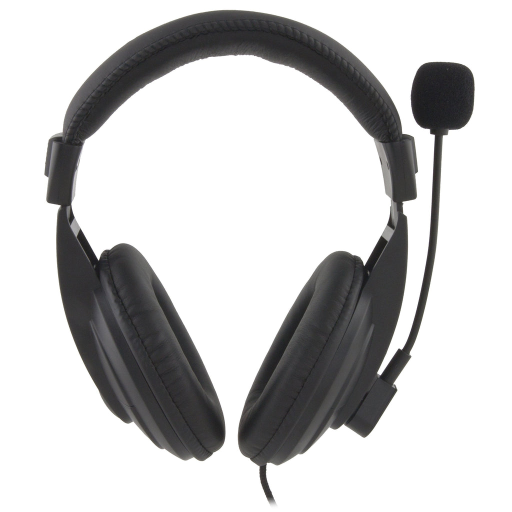Auscultadores Estéreo Esperanza EH103 com Microfone, Pretos