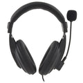 Auscultadores Estéreo Esperanza EH103 com Microfone, Pretos