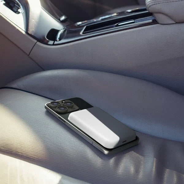 Powerbank Wozinsky Magnetic Mini 10000mAh 30W USB-C (Integrado) Cinza