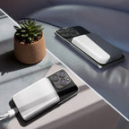 Powerbank Wozinsky Magnetic Mini 10000mAh 30W USB-C (Integrado) Cinza