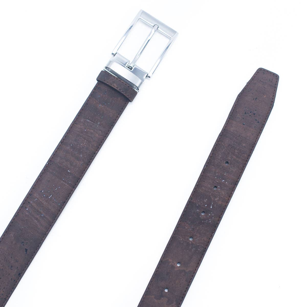 Cinto Ajustável de Cortiça MB Cork L-881-B – Castanho