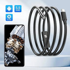 Câmara de Inspeção USB-C 5,5 mm para Android, com 6 LED