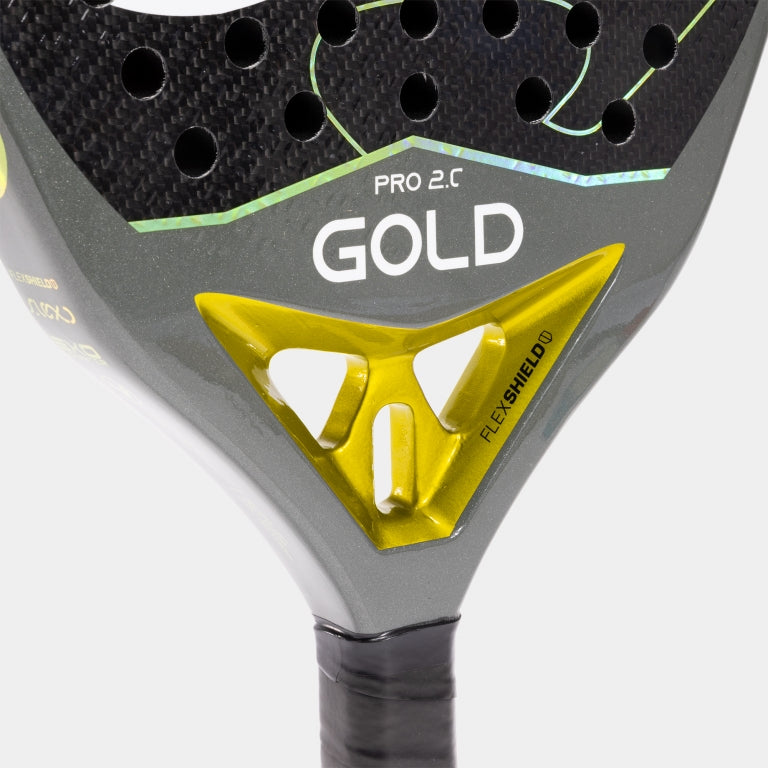 Raquete de Padel Joma Gold Pro – Preto e Dourado