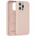 Capa de Silicone c/ MagSafe iPhone 15 Pro Max Rosa Vention VEN-FUNDA_KUFP0-40