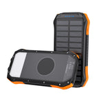 Power Bank Solar Choetech B658 10.000mAh com 2 Portas USB e Carregamento Qi 5W