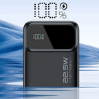 Powerbank Choetech PD22.5W Dual USB-A+Type-C 40000mAh Preto