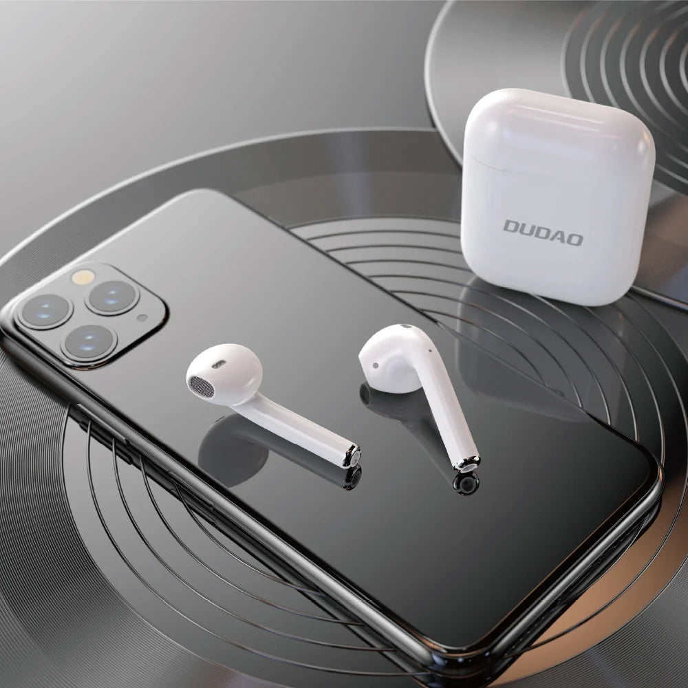 Dudao Auriculares Bluetooth TWS U10B Branco