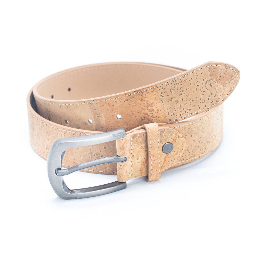 Cinto de Cortiça MB Cork L-066 para Homem – Natural