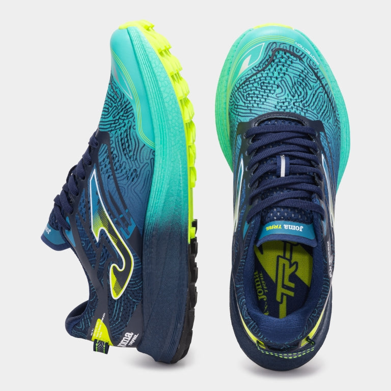 Sapatilhas de Trail Joma TR-6000 – Azul-marinho e Verde-água