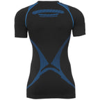 T-shirt Térmica Kempa Attitude Pro para Mulher – Preto e Azul