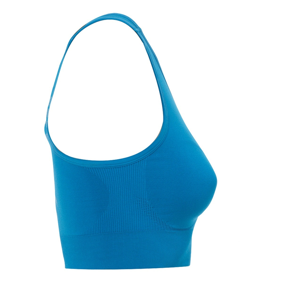 Top Desportivo Kempa Attitude Pro para Mulher – Azul-celeste