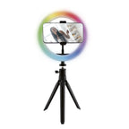 Tripé Kit Studio Live Colors Aro de Luz com Tripé para Smartphone