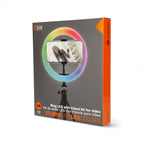 Tripé Kit Studio Live Colors Aro de Luz com Tripé para Smartphone
