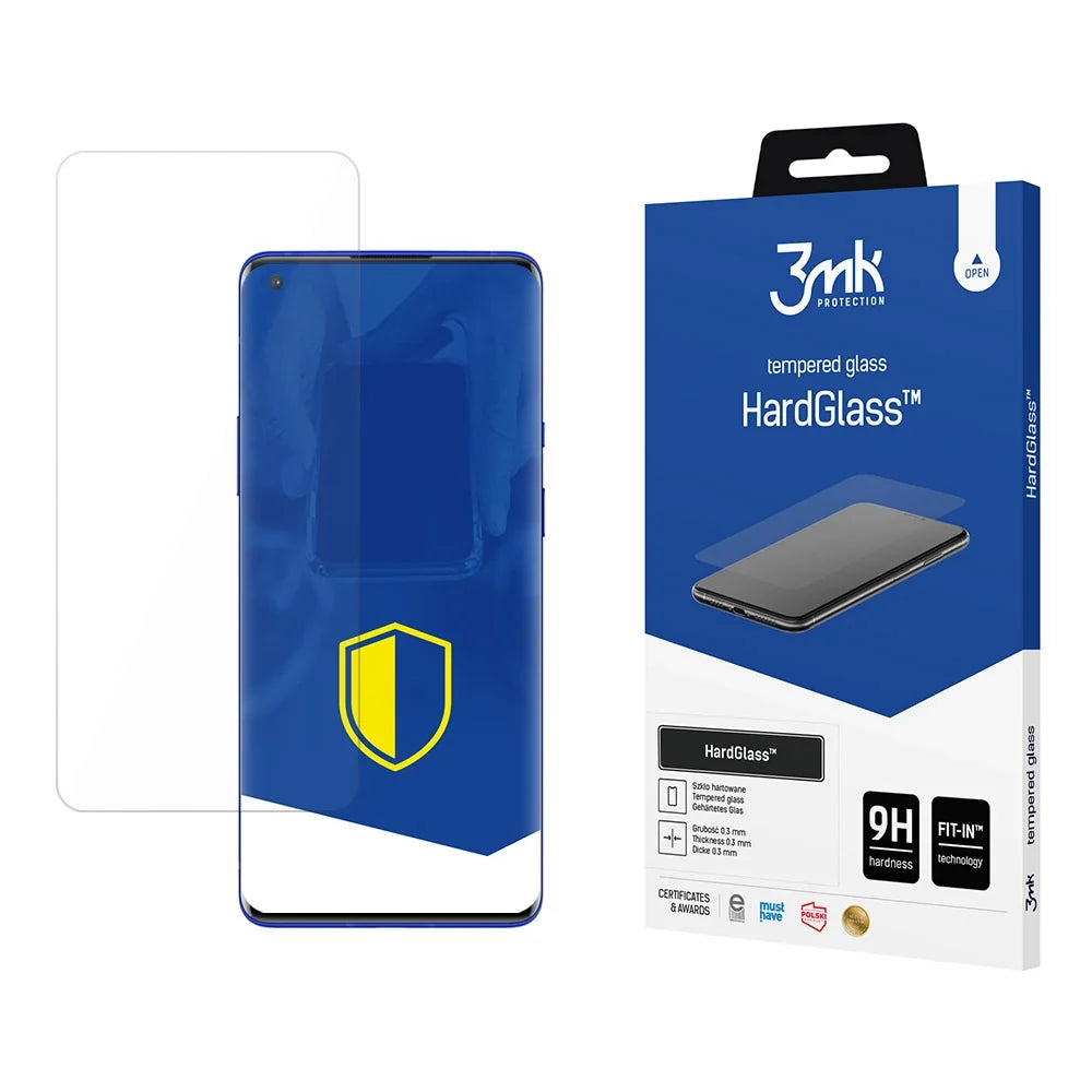 Película protetora 3MK HardGlass OnePlus 9