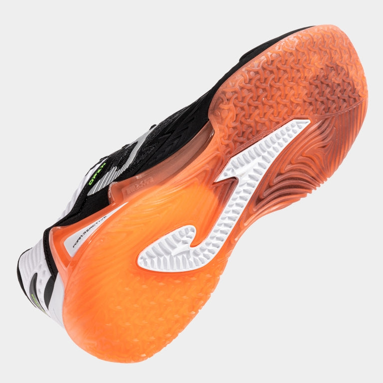 Sapatilhas de Padel Joma Roland Open – Preto e Laranja