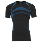 T-shirt Térmica Kempa Attitude Pro – Preto e Azul